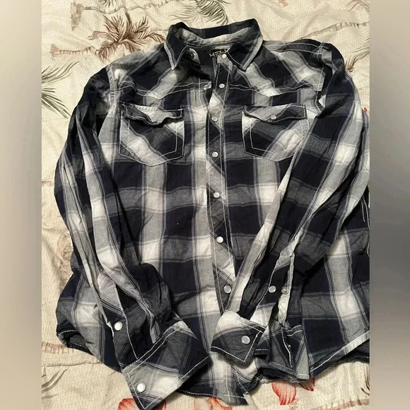 Mens cotton plaid shirt - Picture 1 of 1